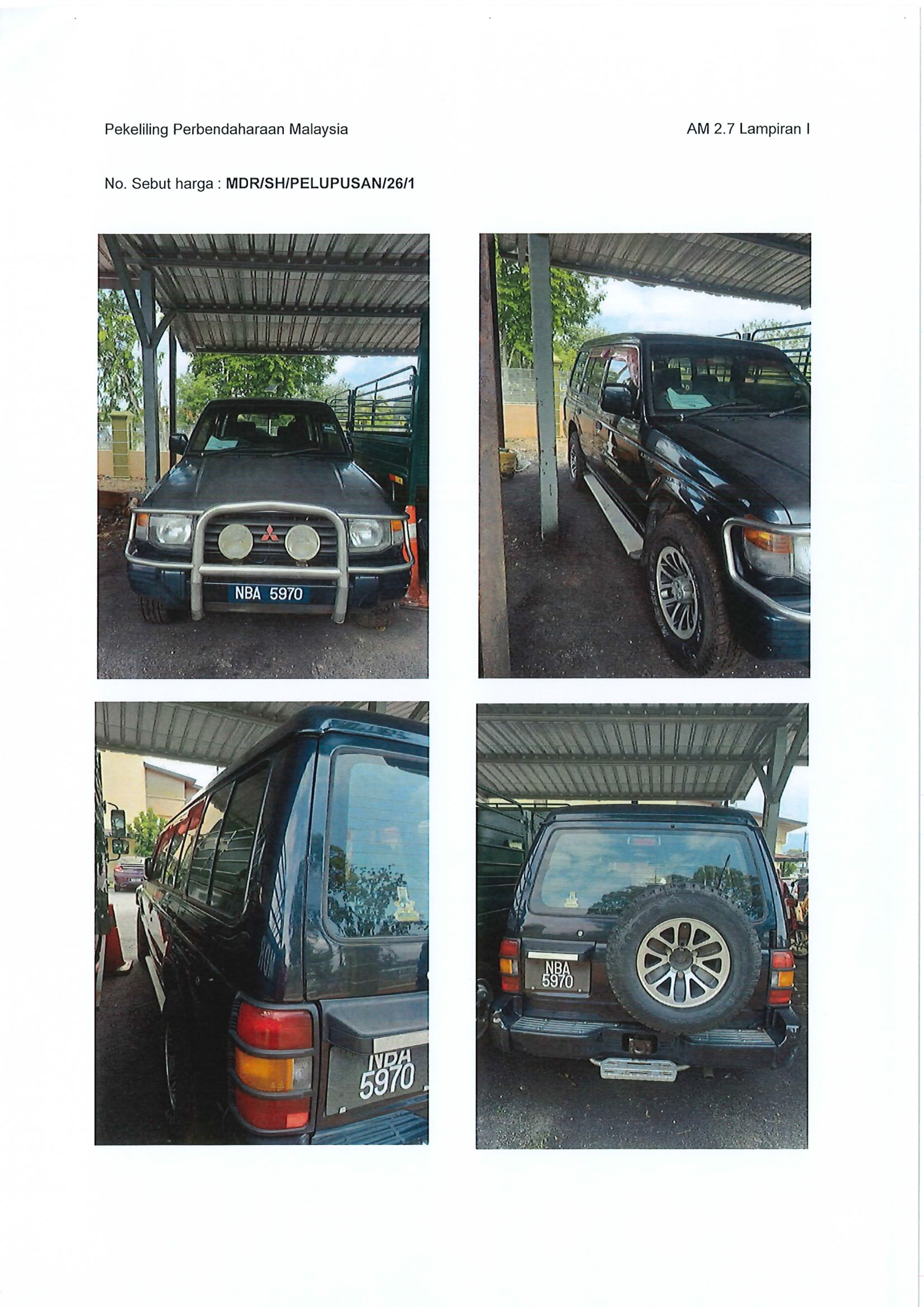PELUPUSAN ASET ALIH KENDERAAN PELUPUSAN ASET ALIH KENDERAAN
