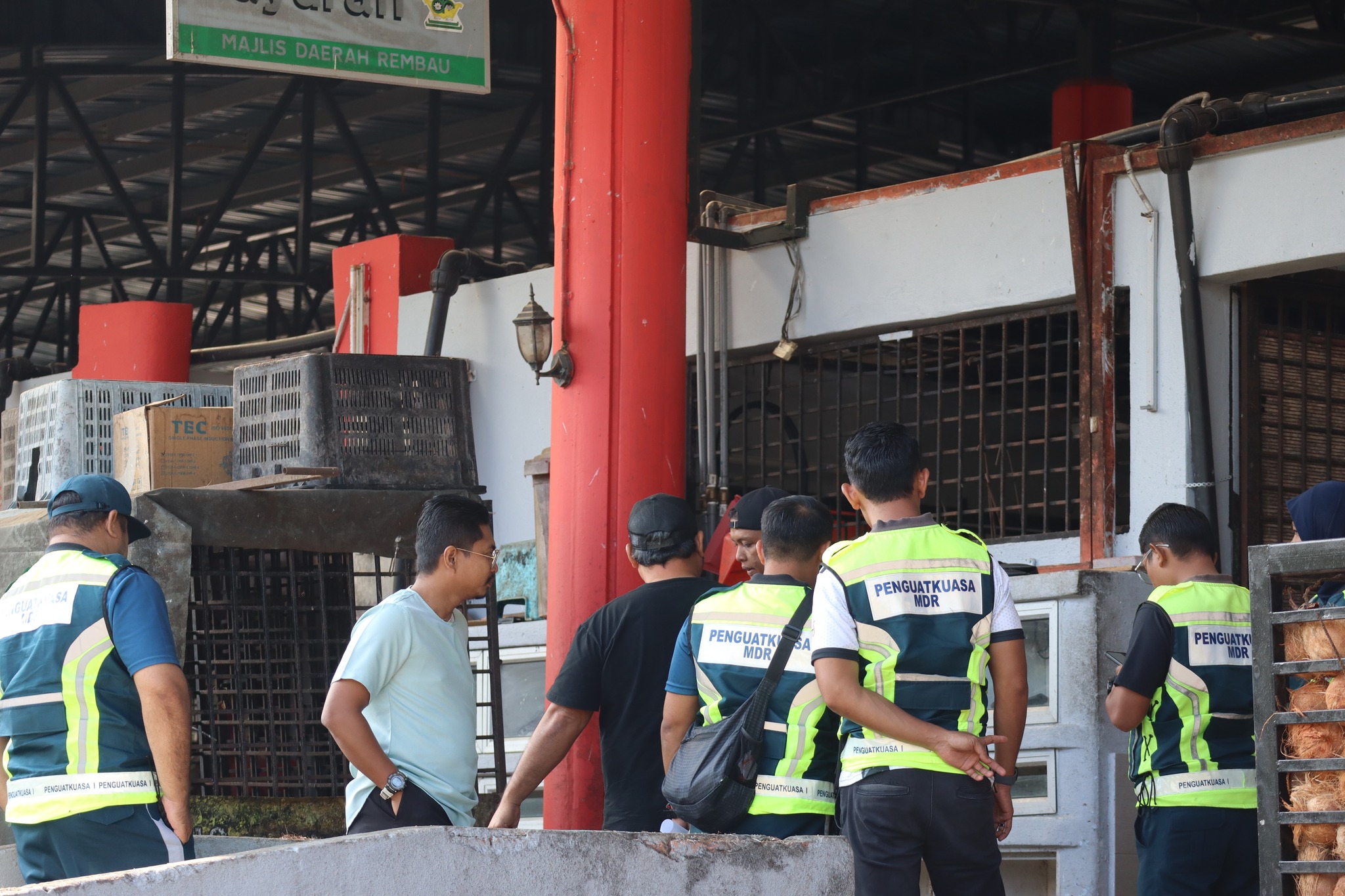 Lawatan Menaik Taraf Pasar Awam Pekan Rembau