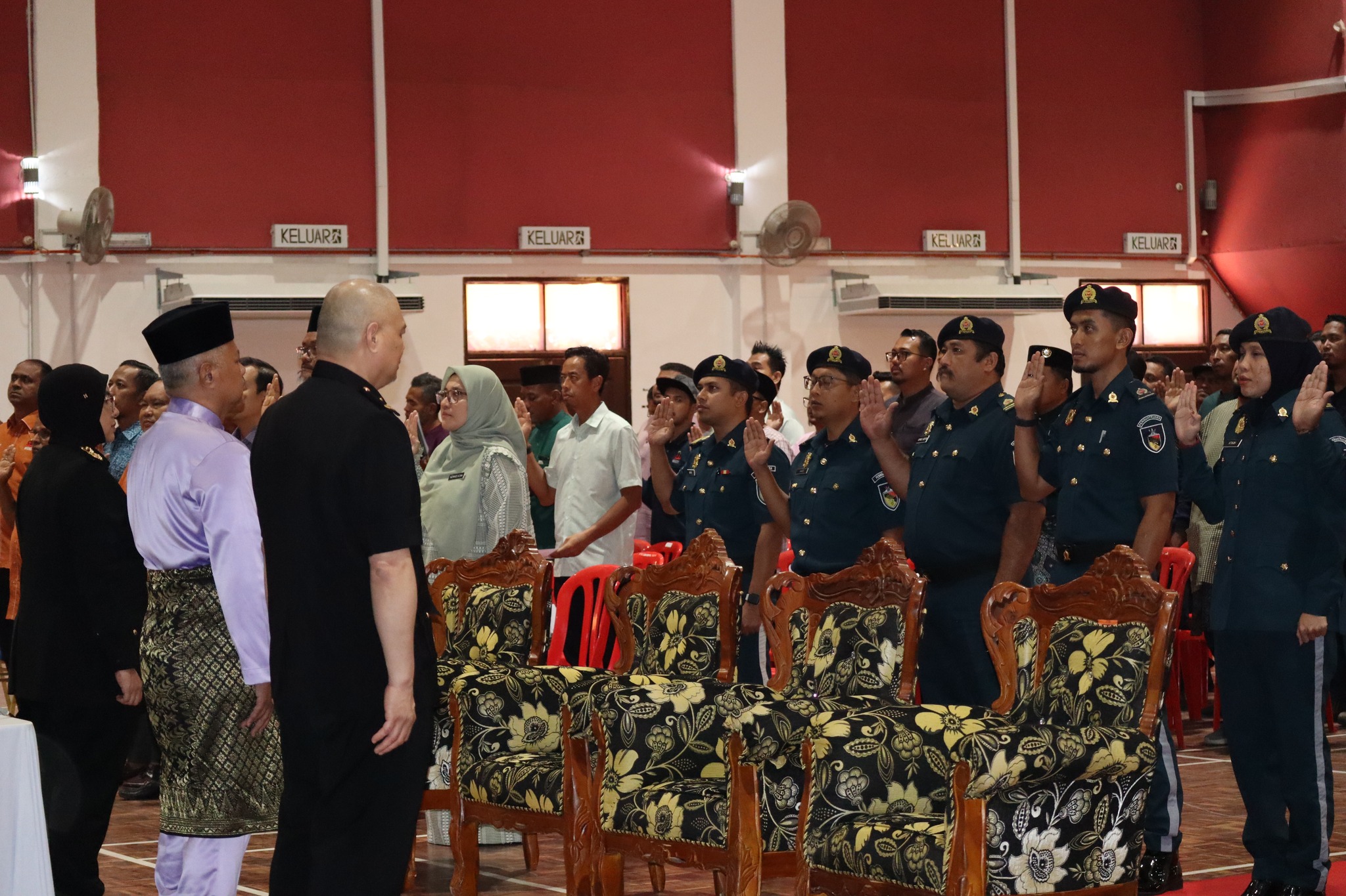  Program Perhimpunan Pagi, Ikrar Bebas Rasuah (IBR),  Angkat Sumpah  Rahsia Rasmi 1972 dan Penyerahan Mangkuk Tingkat Ramadan